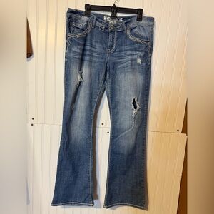 Hydraulic Blue Denim Jeans Sz 17/18